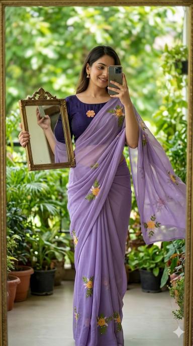 Svara multi work saree business in home